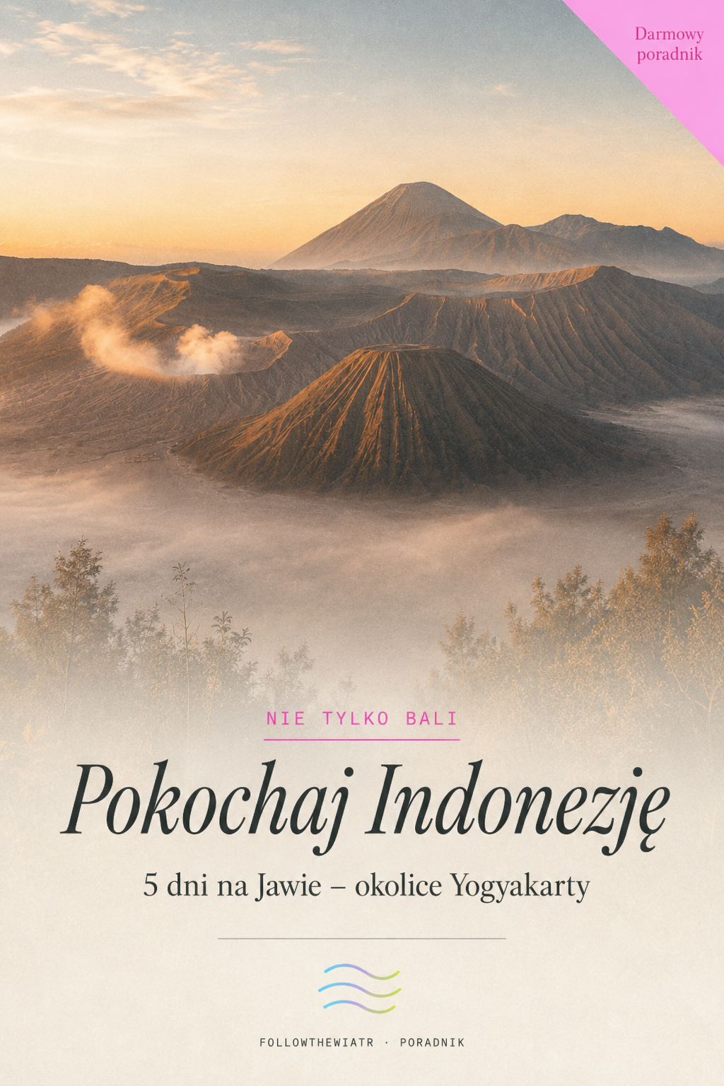 Cover of the free guide: 5 days on Java around Yogyakarta