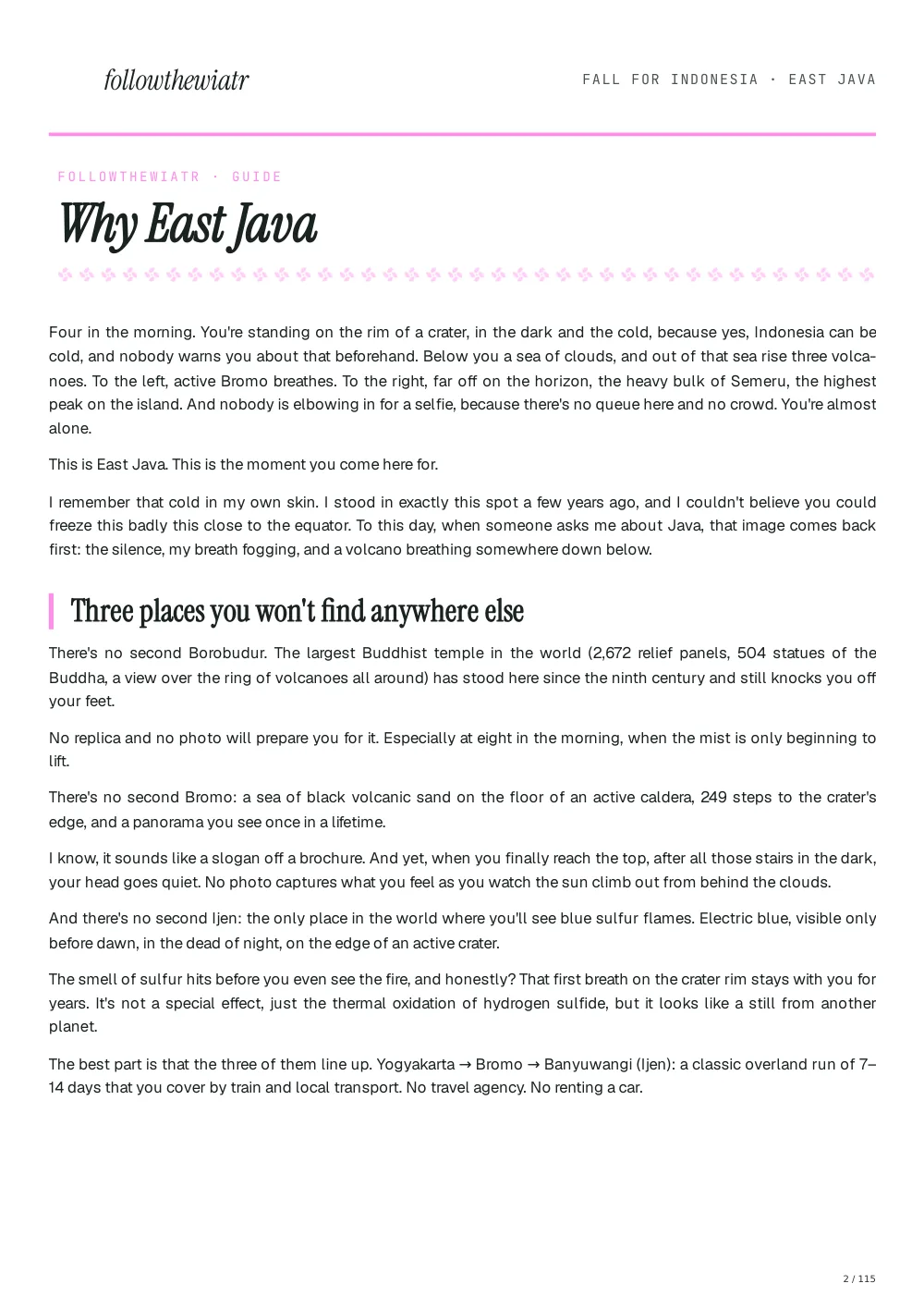 Sample page 2 from the guide
