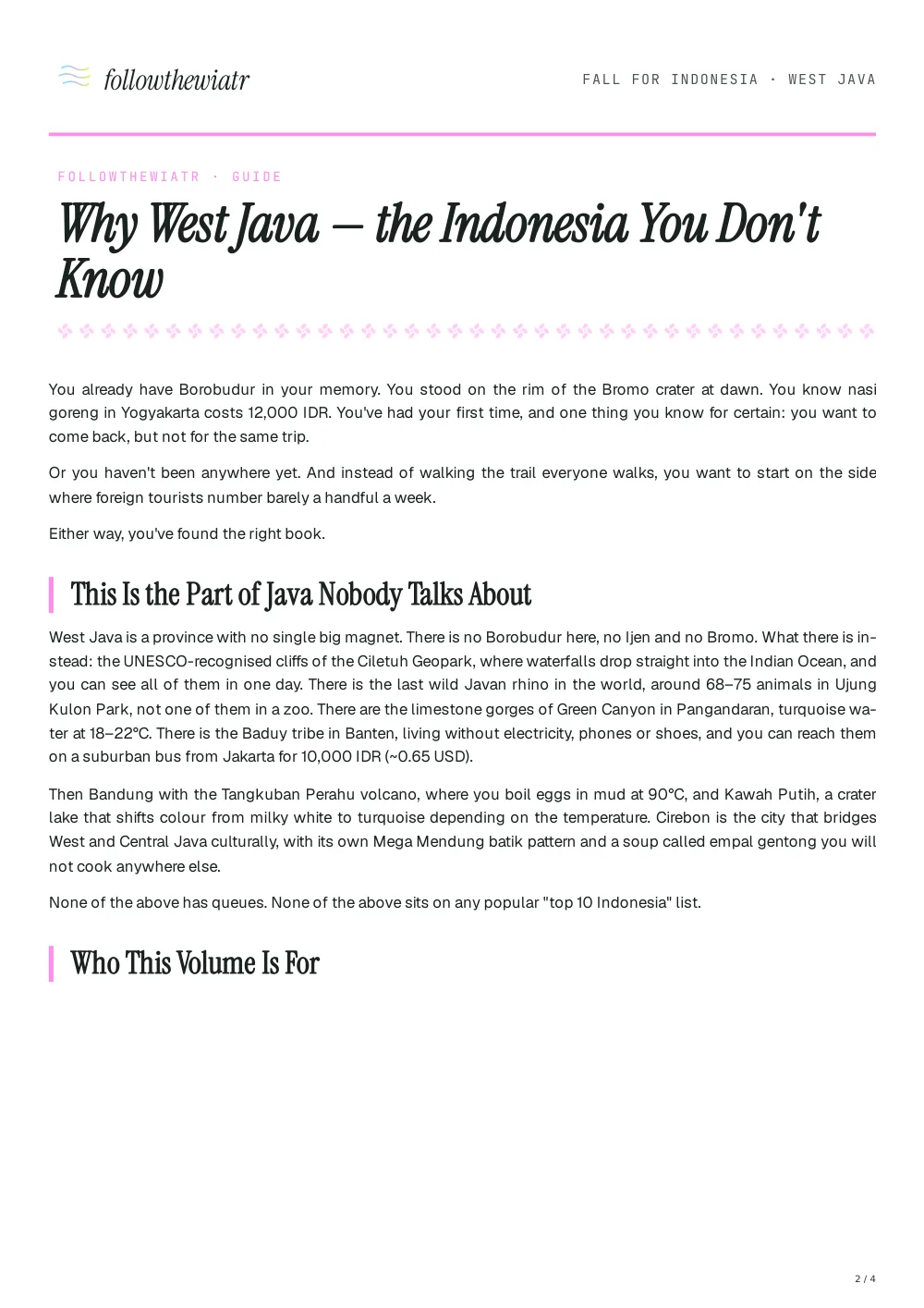 Sample page 2 from the guide